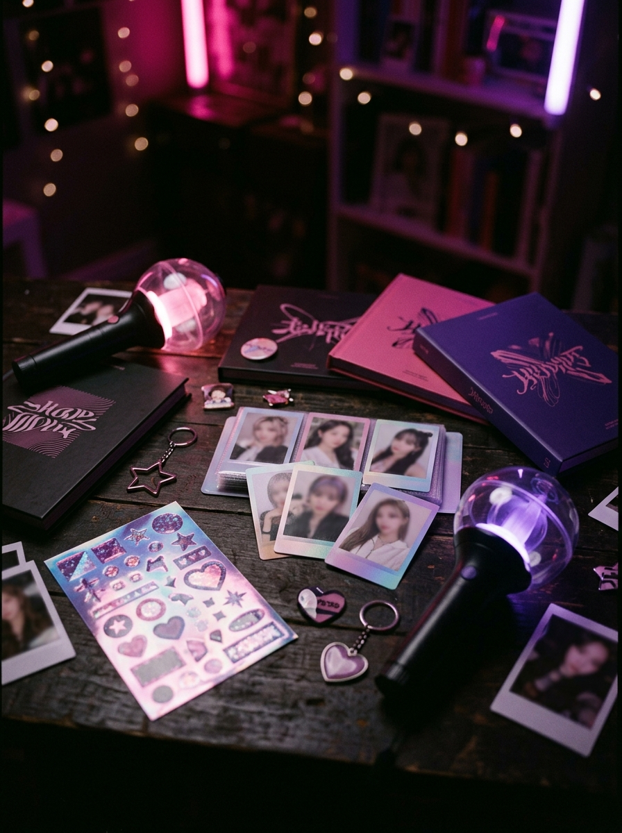 K-POP Merch y Photocards